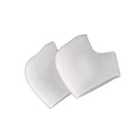 5 Pairs Heel Protectors for Plantar Fasciitis Honeycomb Silicone Breathable Heel Socks to Relieve Pain and Pressure-Protect Bone and Heel Spurs