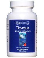 Allergy Research Group Thymus Natural Glandular 500 mg 75 Caps by Allergy Research Group