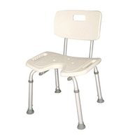 Old Man Shower Chair Shower Chair Bathroom Stool Non-Slip Elderly Disabled Bath and Bath Chair Height Adjustable Non-Slip Aluminum Alloy with Backrest Bath Chair -by TIANTA