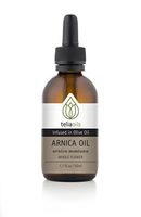 Arnica Infused Oil Extract (Macerated Oil), 1.7 Oz - 100% Pure and Potent Relief Body Oil for Sprains, Muscles Pain, Wounds, Tendons, Bumps and Bruises and Other Injuries