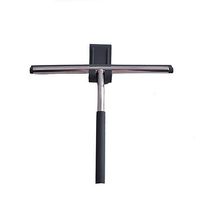 DEI QI Glass Window Squeegee Cleaner Shower Bathroom Mirror Stainless Steel Rubber T-shaped Wiper Wiper Cleaning Tool for Shower Door Bathroom Window Mirror Car