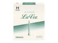 D'Addario Woodwinds La Voz Bb Clarinet Reeds, Strength Medium, 10-pack - RCC10MD