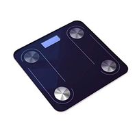Lfsp Intelligent Electronic Scales Measuring Body Fat Scale Bathroom Scales Healthy Fat LED Display Floor Scales, Weighing 200KG (Color : Blue)