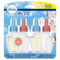 4 Pk. Febreze NOTICEables First Bloom Single Oil Refill Air Freshener (1 Count, 0.87 oz)