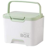 Household First-Aid Kit, Family First Aid Storage Box Portable Medicine Box Family Drug Finishing Storage First Aid Medical Outpatient Drug Storage Box,Green