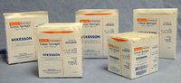 McKesson Medi Pak Performance Gauze 2"X2" 8Ply For Wound Cleansing And Dressing - Box of 100