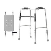 OUG Walker with Armrest Support Pad, Height Adjustment for Elderly Walking Assist, Disability Aids, Suitable for High-end Apartments, Nursing Homes, Hospitals