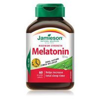 Jamieson Melatonin 10 mg Timed Release Dual Action, 60 caps