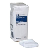 Covidien 441219 Dermacea Gauze Sponges, 12-Ply, 3" x 3" Size (Pack of 200)
