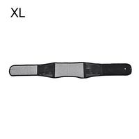Alomejor Elastic Waist Belt, Self-Heating Waist Belt with Built-in Magnet, Adjustable Magnetic Therapy Waist Belt for Fits Men and Women(XL-Black)