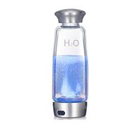 LOVEPET High Concentration Hydrogen-Rich Water Cup SPE Ion Membrane Alkaline Water Purifier Micro-Electrolysis Water Glass 400ml