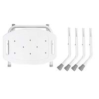 Folding Bath Shower Bench, Bathroom Safety Tub Bench Chair Disability Aid Portable Stool