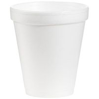 Dart DRC6J6 Styrofoam Insulated Foam Cups, 6 oz , 25 ct(Pack of 40)