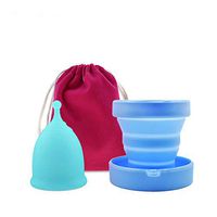 YAMEIJIA Disinfection of Silicone Menstrual Cup Menstrual Vaginal Bei Bei De Materia Medica Disinfection Sports car Collection Period,2,L