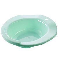 JOEPET Over-The-Toilet Perineal Soaking Bath,Hemorrhoids Postpartum Treatment,Toilet Hip Bath tub & Flusher,Rugged, Safe and Non-Toxic,Green