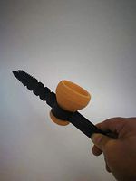 Hookah Tong Charcoal Holder Clips Metal Carbon Clip Hooka Pipe Accessories Tweezers Nargile Tongs Scallop Shisha Pot Clip