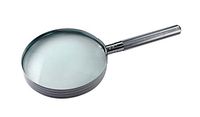 SE 4x Chrome-Plated Handheld Magnifier - MM2035