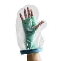 Juvale Reusable Waterproof Hand, Wrist Cast Cover (Adult Size)