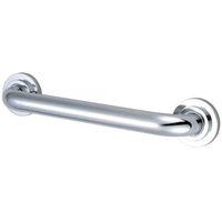 Kingston Brass DR414121 Designer Trimscape Manhattan Decor 12-Inch Grab Bar with 1.25-Inch Outer Diameter, Polished Chrome