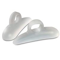 2Pcs Silicone Gel Toe Separators Straightener Bunion Protector