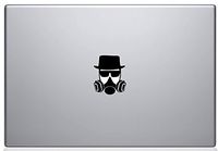 Heisenberg Gas Mask Decal Sticker for MacBook, Air, Pro All Models.