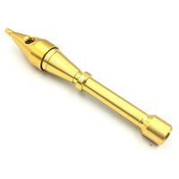 Kellerson Rocket Plastic Art Collection Tube, Men Love it (Gold)