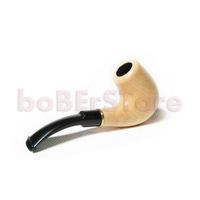 Exclusive Style Tobacco Pipe/pipes-smoking Pipes-wooden Pipes. Hand Carved Smoking Pipe "Bent Bright" & Gift Pouch !!! Limited Edition Tobacciana Pipe