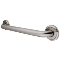 Kingston Brass DR814328 Designer Trimscape Laurel Decor 32-Inch Grab Bar with 1.25-Inch Outer Diameter, Brushed Nickel