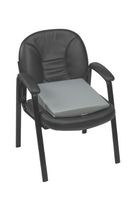 MABIS Wheelchair Slant Seat Cushion, Gray Leatherette, 16" x 16" x 4"-2", 1/Ea, MAB513-8062-0321