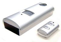 Solar-Powered Wide-Area Motion Detector Alarm With IR Remote