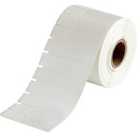 Brady THT-127-461-1.5-SC Label, Self-Laminating Polyester, 2.200" H x 0.500" W, Clear/White, 1500/Roll (Pack of 1500)