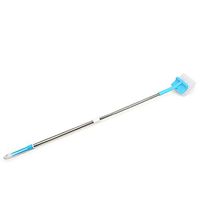 Guerbrilla 1Piece Long Extendable Handle Removable Tub/Tile/Bathroom/Floor/Wall/Scrub Brush Scrubber Telescopic Lightweight Alloy Handle