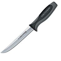 Dexter Russell V156SC-PCP V-Lo (29373) Utility Knife, 6 inches, scalloped edge, DEXSTEEL stain-free, Priced Per Each