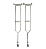 Bariatric Underarm Crutch, Bariatric Adult Crutches, Bariatric Crutches, 500 lb. Capacity, Adjustable User Height 5'2" to 5'10", Steel