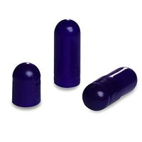 CapsulCN. Empty Gel Caps Empty Gelatin Capsules, 10,000pcs, Size 5, Colored, Separated, Halal and Kosher Caps Certified (Indigo)