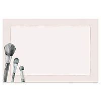 48 Cosmetic and Makeup Notecards, 4x6 in, Heavy Cardstock