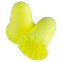 3M Ear Plugs, 200 Pairs/Box, E-A-Rsoft FX 312-1261, Uncorded, Disposable, Foam, NRR 33, Drilling, Grinding, Machining, Sawing, Sanding, Welding, 1 Pair/Poly Bag