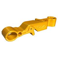 Luxury Now Cigar Holder Clip - High Grade Anodized Billet Aluminum | Grip for Golf, Travel, Fishing and Boating | All Purpose Cigars and Cigarette Holder (Gold)