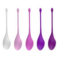 Women Kegel Balls Kits, DORAFO Kegel Exercises Weights Products for Tightening Pelvic Floor Muscles Improving Bladder Control Recommend for Women Beginner and Advanced (5 Sets)