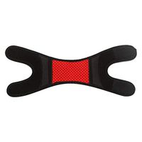 CapsA Knee Brace for Women Men Sports Sports Badminton Basketball Running Knee Pads (Red, A)