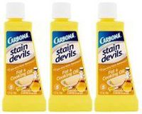 Carbona Stain Devils Fat & Cooking Oil Stain Remover, 1.7 fl oz (pack of 3)