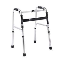 BNSDMM rollator Walker with seat Walker - Elderly Walker Auxiliary Walker Walking Staff Chair with seat, Foldable Walker - Sier: 5548(69-89) cm