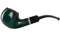 Molina Barasso Green 106 Tobacco Pipe - Bent Apple
