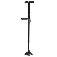 Cane - Foldable Self Standing Walking Sticks with LED Light and Cushion Handle