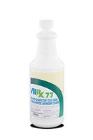 Airx RX 77 Non-Acid Multi-Purpose Toilet and Bathroom Disinfectant Cleaner, 1qt Bottle, Blue