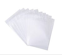 100 Pieces（9x12 Inch ）Clear Plastic Bags Grip Peel & Seal All Sizes Strong Packing Self Adhesive Cellophane Bag