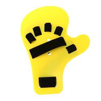 Heallily 1PC Finger Separator Resting Splint Finger Splint Fingerboard Finger Separator Orthotics Plastic Adjustable Hook and Loop Hand Splint for Tendinitis Dislocation Arthritis