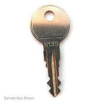 Thule Car Rack Replacement Key - Single (Thule Replacement Key N 075)