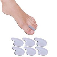 Ortho Pauher Gel Toe Separators - Toe Spacers for Bunion Treatment and Joint Pain - Kit S/M/L (3 Pairs)