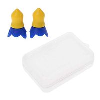 1 Pair Silicone Noise Cancelling Hearing Protection Flight Earplugs Noise Cancelling Reusable Ear Plugs